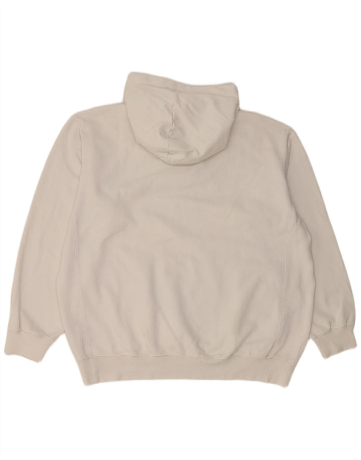 Męski sweter z kapturem NIKE UK 45/47 XL, biała bawełna