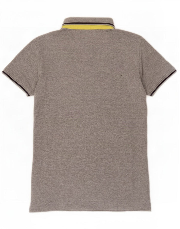 Męska koszulka polo Trussardi, duża, szara