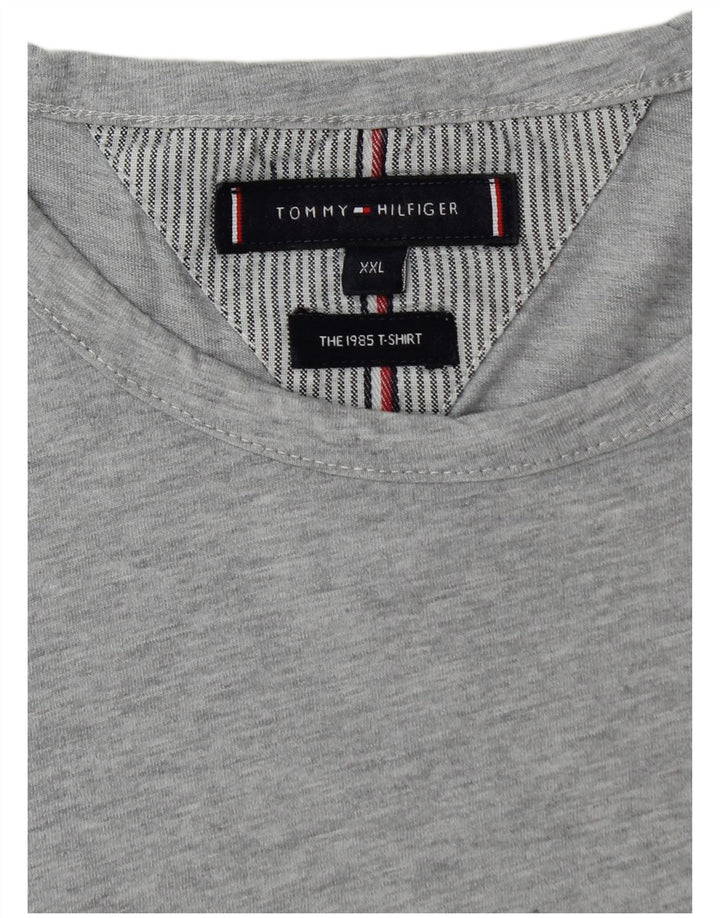 T-shirt męski Tommy Hilfiger Top 2XL szary