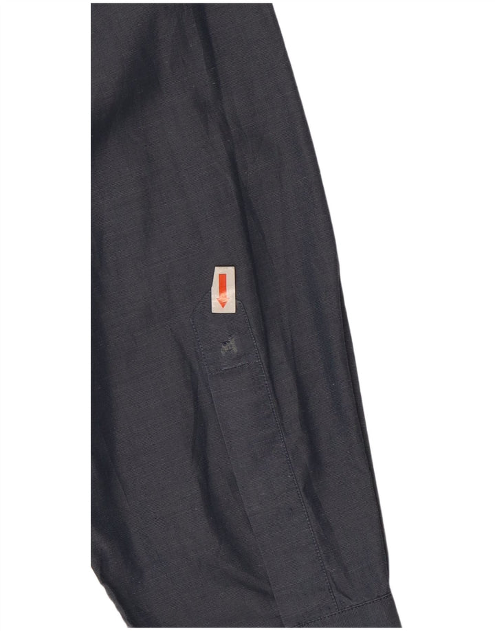 Koszula męska Hugo Boss rozmiar 16 41, duża, granatowa, bawełniana