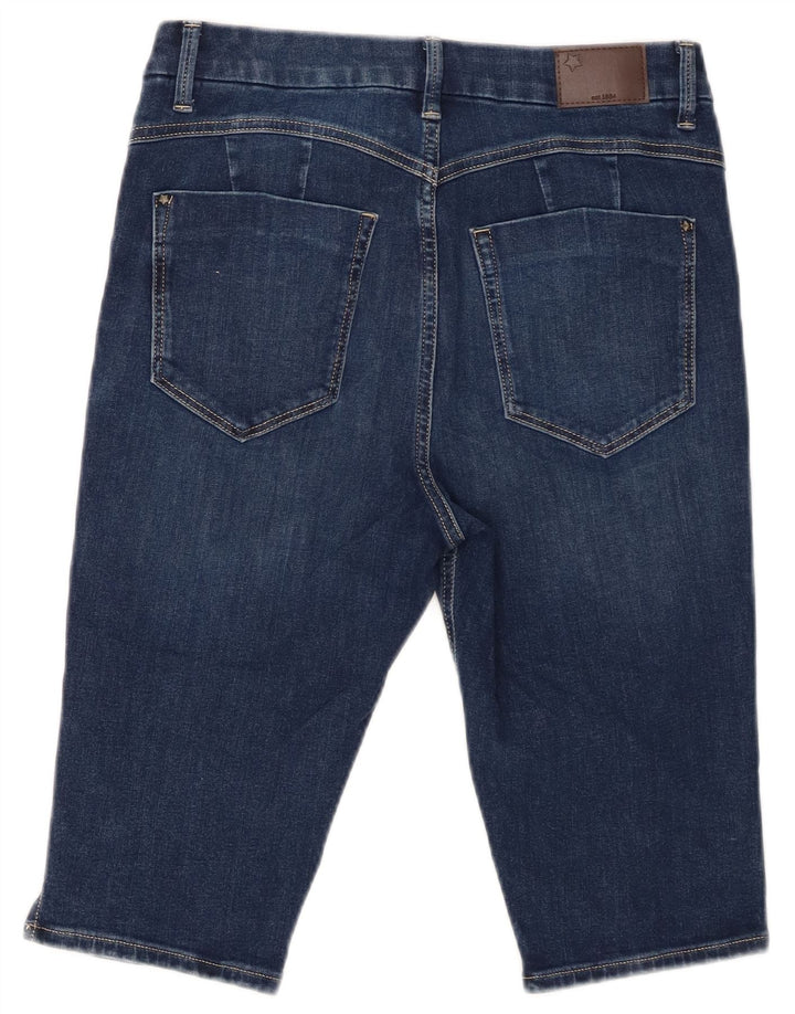 Damskie spodenki jeansowe Marks & Spencer UK 12 Medium W32, niebieskie, bawełniane