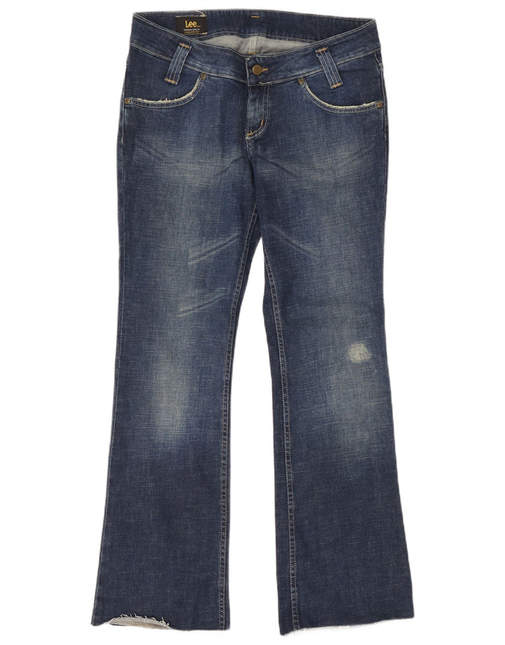 Damskie jeansy Leela Bootcut W31 L31, niebieskie, bawełniane