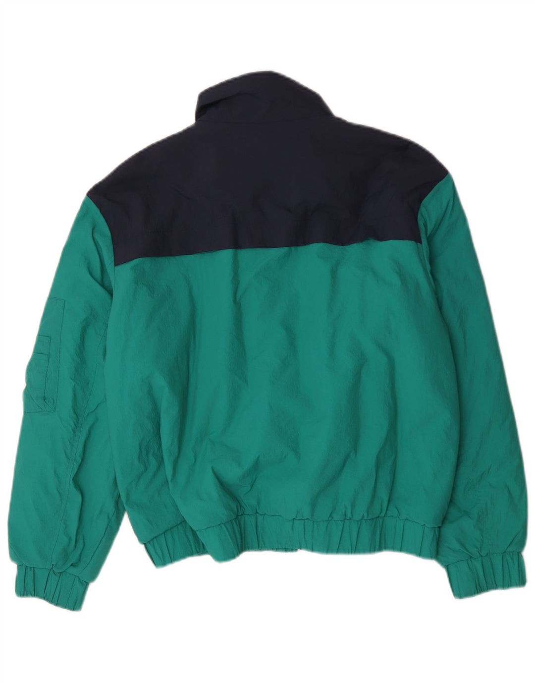 Męska wyściełana kurtka bomber Tommy Hilfiger UK 36 Small Green Colorblock