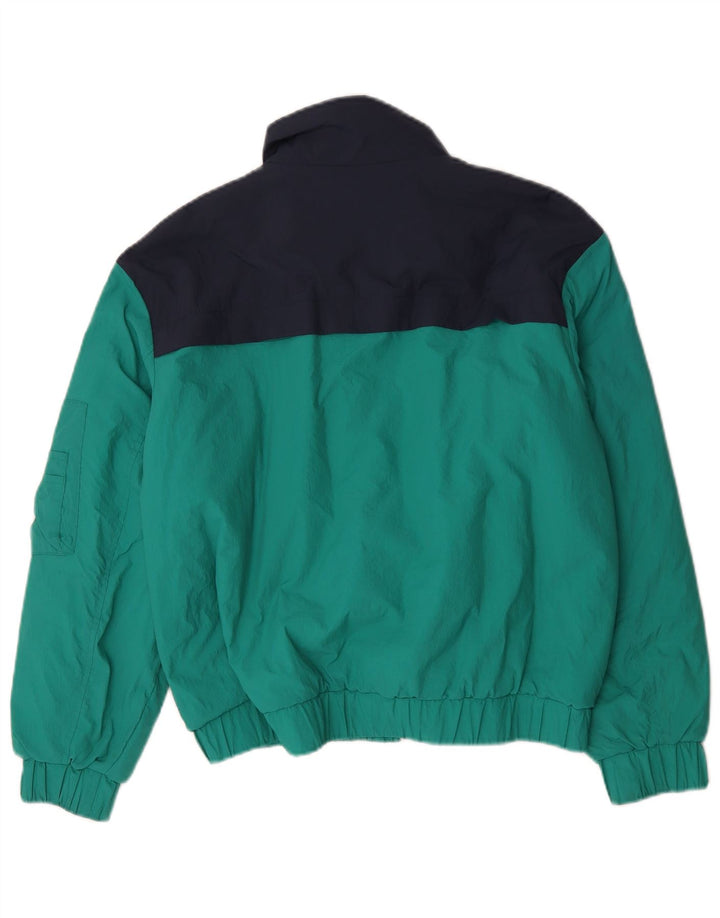 Męska wyściełana kurtka bomber Tommy Hilfiger UK 36 Small Green Colorblock