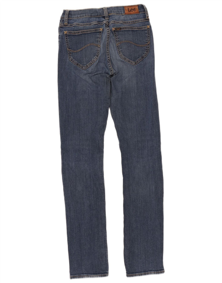 Damskie jeansy Lee Jade Slim W27 L33 Niebieskie bawełniane