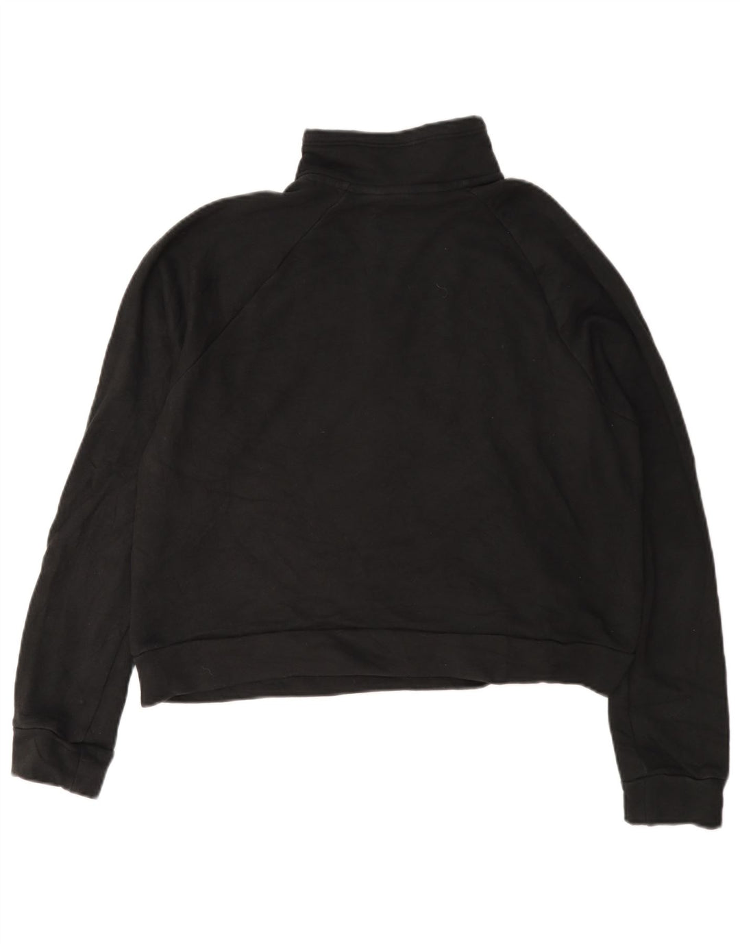 Damska bluza Puma Crop Graphic z zamkiem błyskawicznym UK 14, średnia czarna