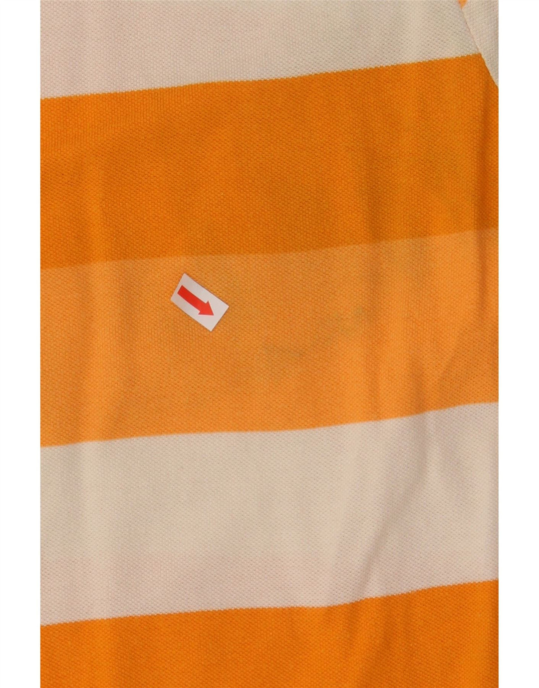 PUMA Mens Polo Shirt Small Orange Striped Vintage Puma and Second-Hand Puma from Messina Hembry 