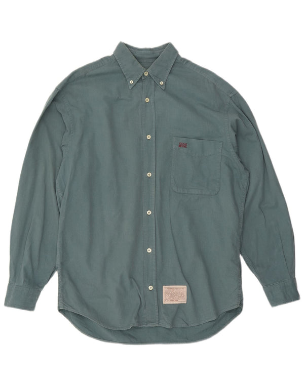 Koszula męska THINK PINK, rozmiar 39 15 1/2, średnia, zielona bawełna