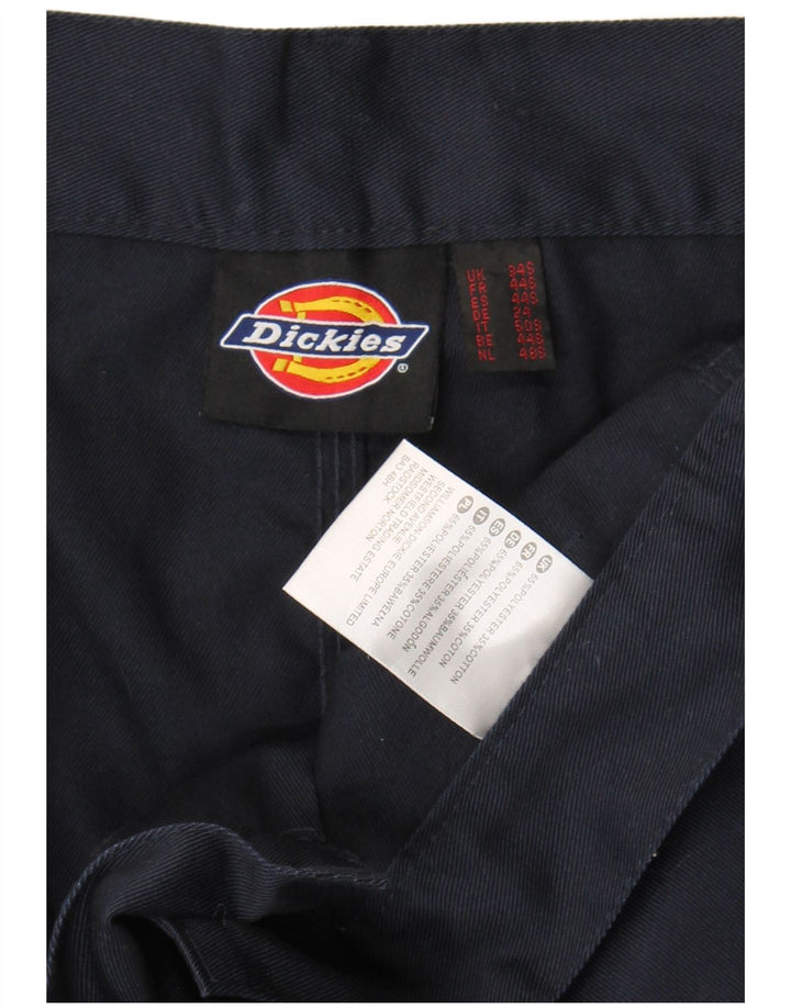 Męskie proste spodnie cargo Dickies W34 L29 Granatowy poliester