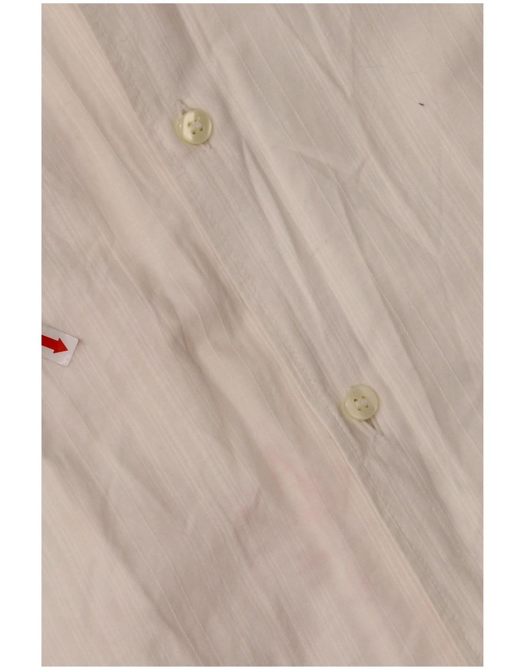 ARMANI JEANS Koszula męska, bawełniana, średnia w kolorze złamanej bieli