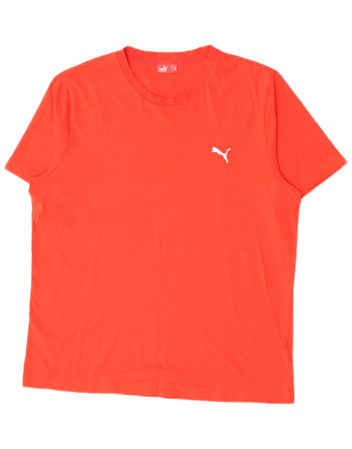 Męski t-shirt Puma, duży, czerwony