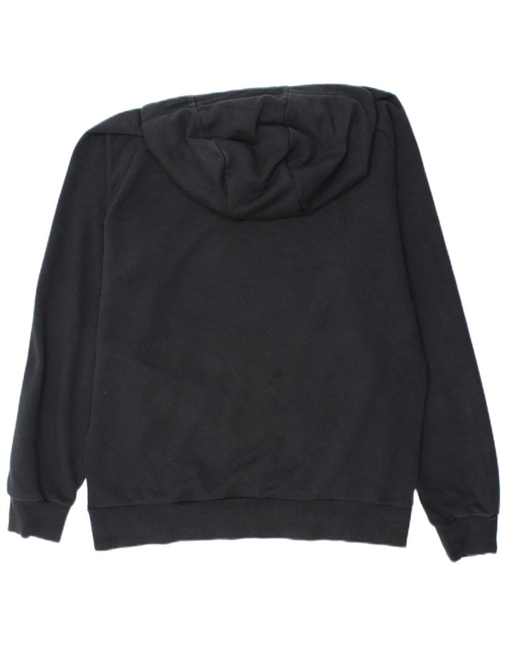 Męski sweter z kapturem i grafiką PUMA, średni czarny, bawełniany