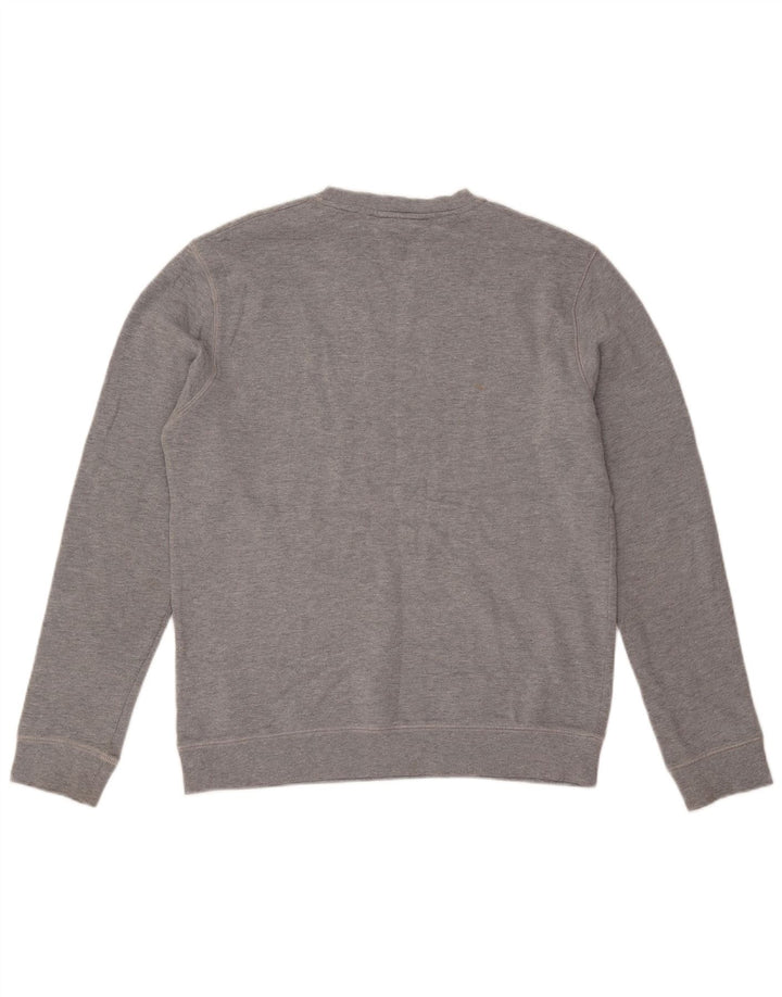 Męska bluza z grafiką PINGWIN, duża, szara, bawełniana