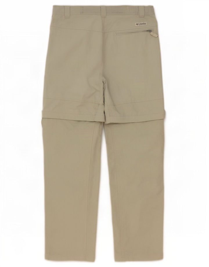 Męskie spodnie cargo turystyczne Columbia, średnie W32 L32 Khaki, poliester