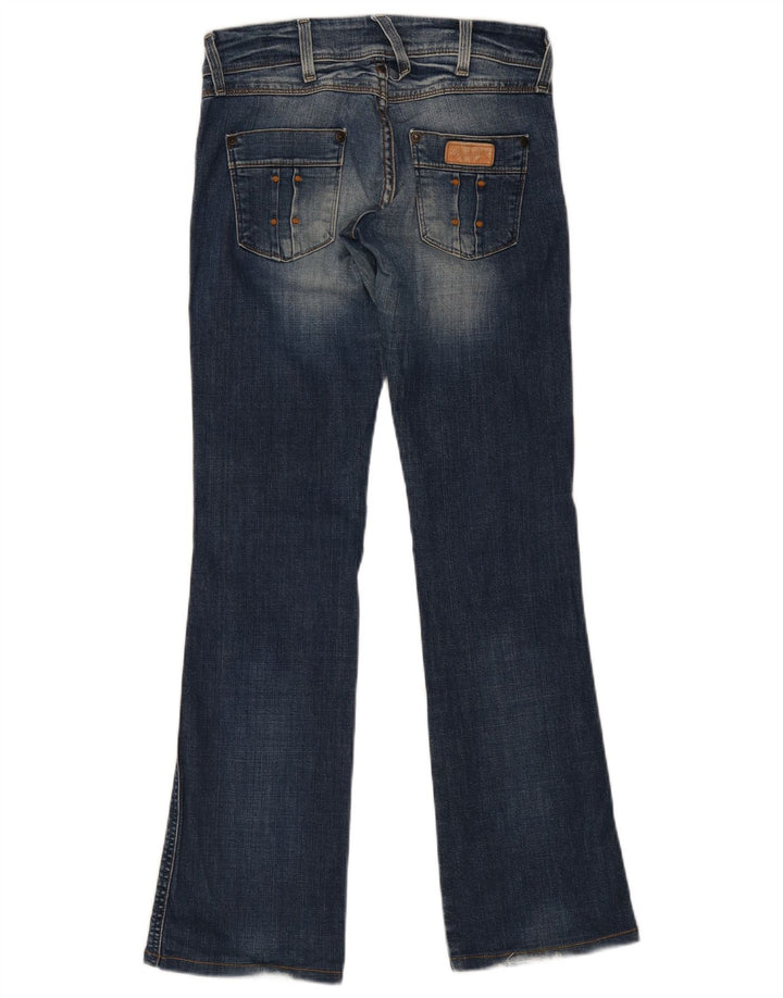 Damskie jeansy WRANGLER Iris Bootcut W28 L34 Niebieskie, bawełniane