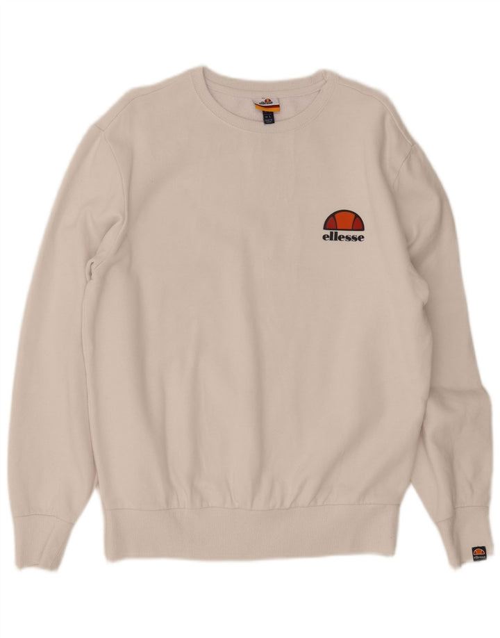 Bluza męska Ellesse, duża, biała, bawełniana