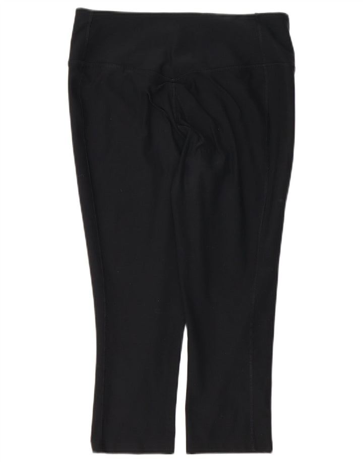 Damskie legginsy NIKE Dri Fit Capri UK 12, średnie czarne
