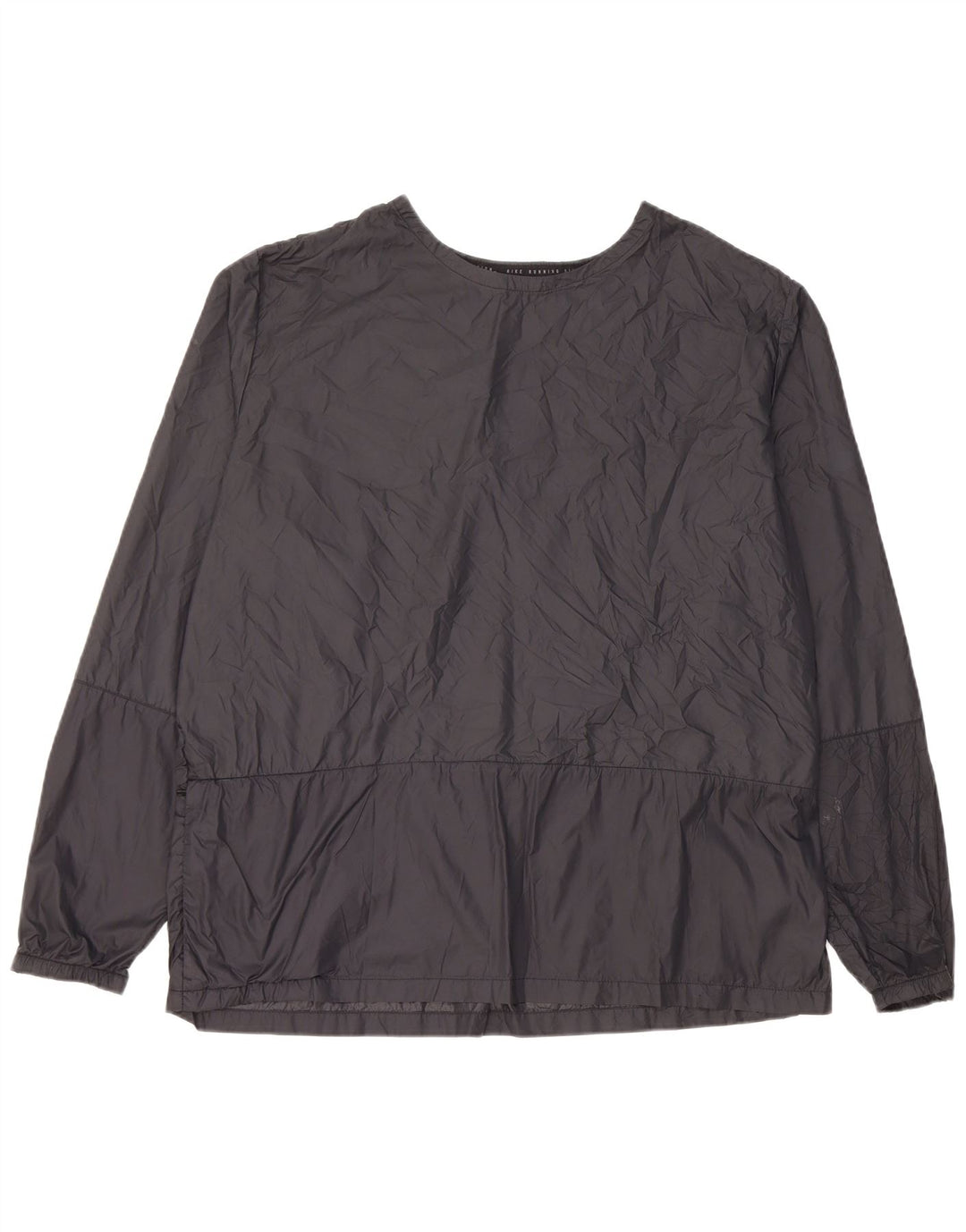 Damska bluza dresowa do biegania Nike, UK 18 XL, czarny poliester