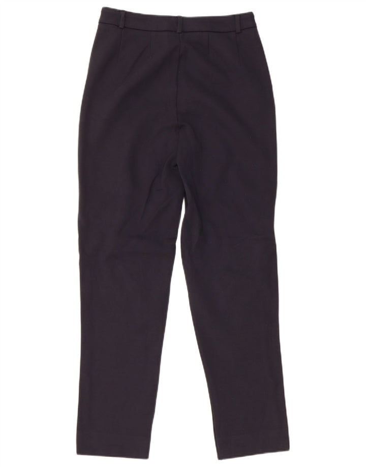 Damskie spodnie garniturowe Marks & Spencer W26 L26 Granatowe