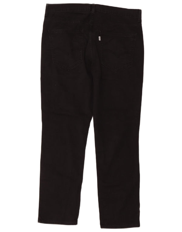 Męskie spodnie Chino Levi's W36 L30 Czarna bawełna