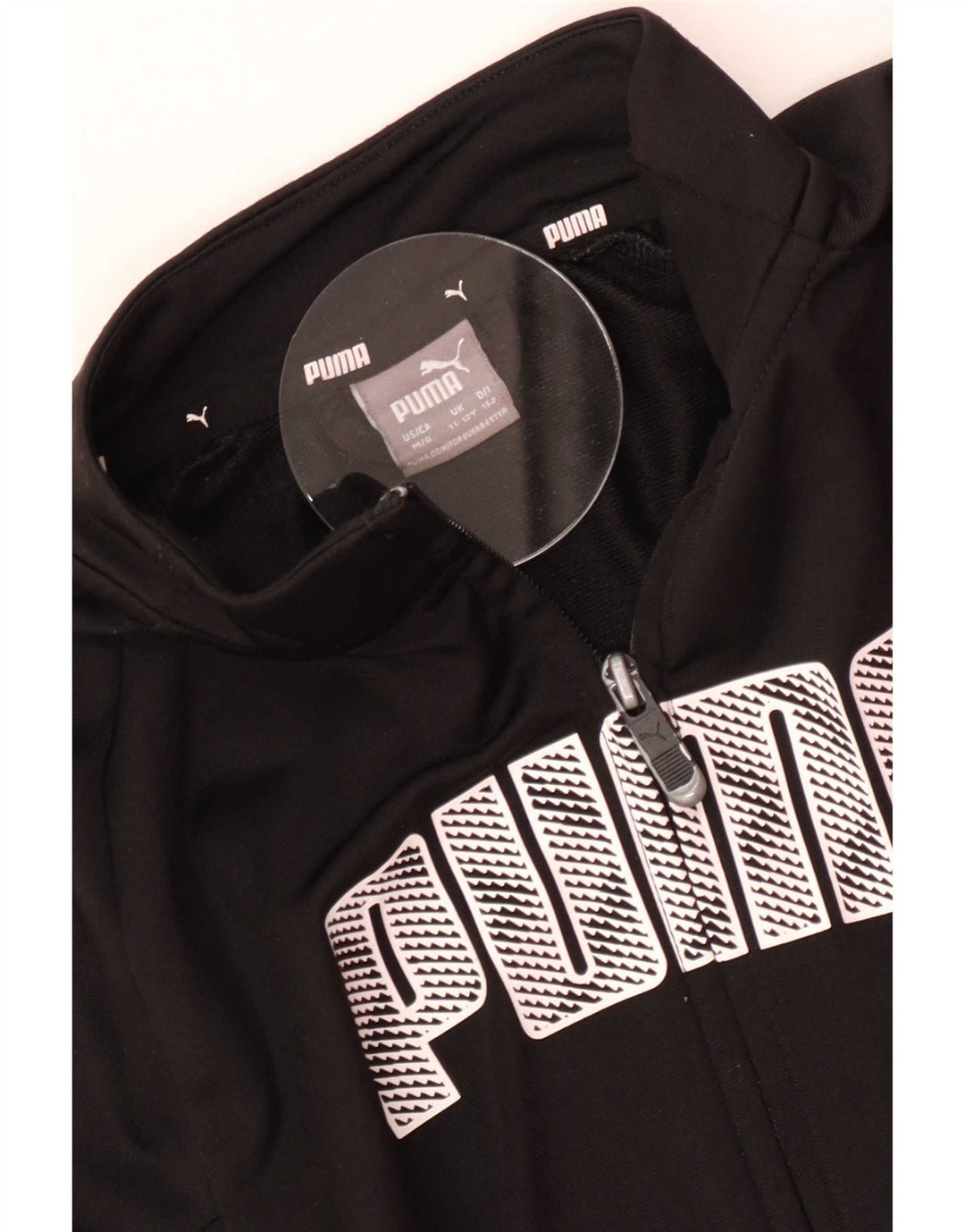 Chłopięca bluza dresowa Puma z grafiką, 11-12 lat, czarna