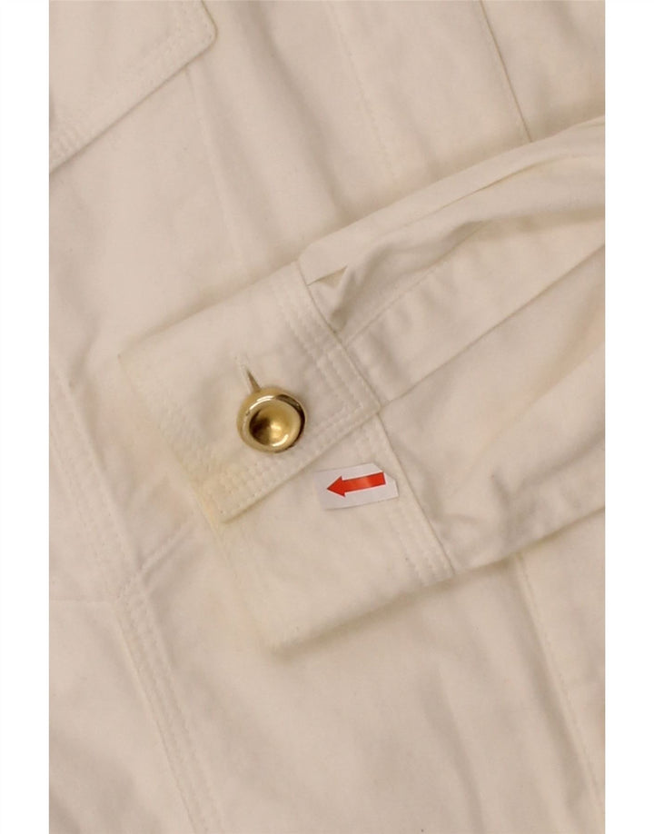 LAUREL Womens Shirt EU 38 Medium White Cotton Vintage Laurel and Second-Hand Laurel from Messina Hembry 