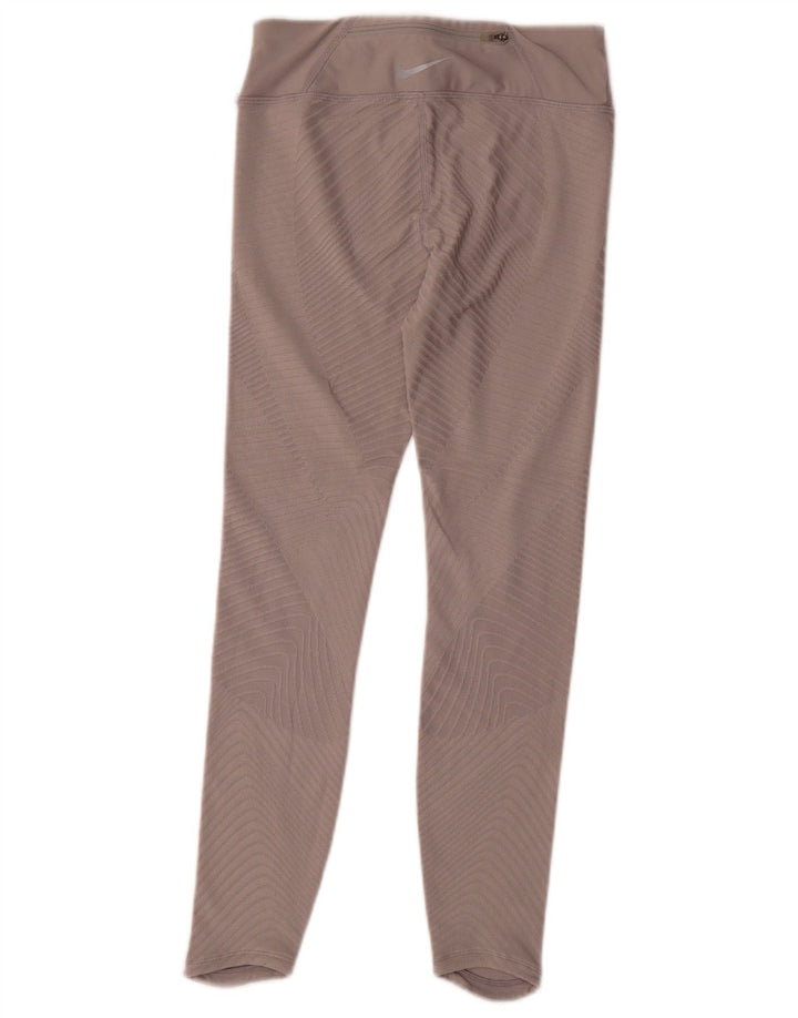 Damskie legginsy Nike Dri Fit UK 4 XS w szare paski