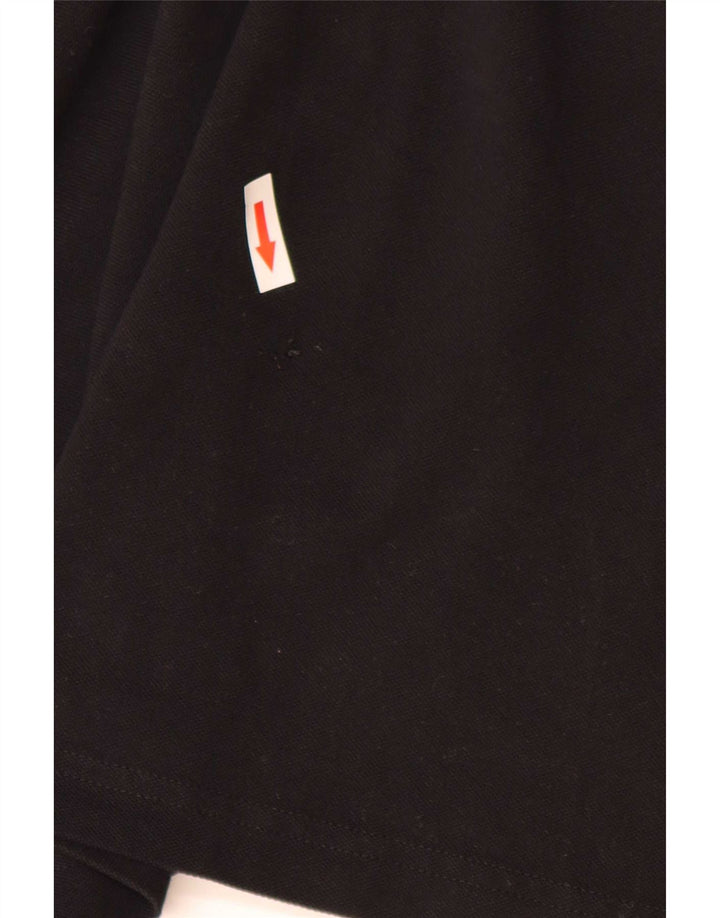Męska koszulka polo Kappa 2XL Czarna bawełniana