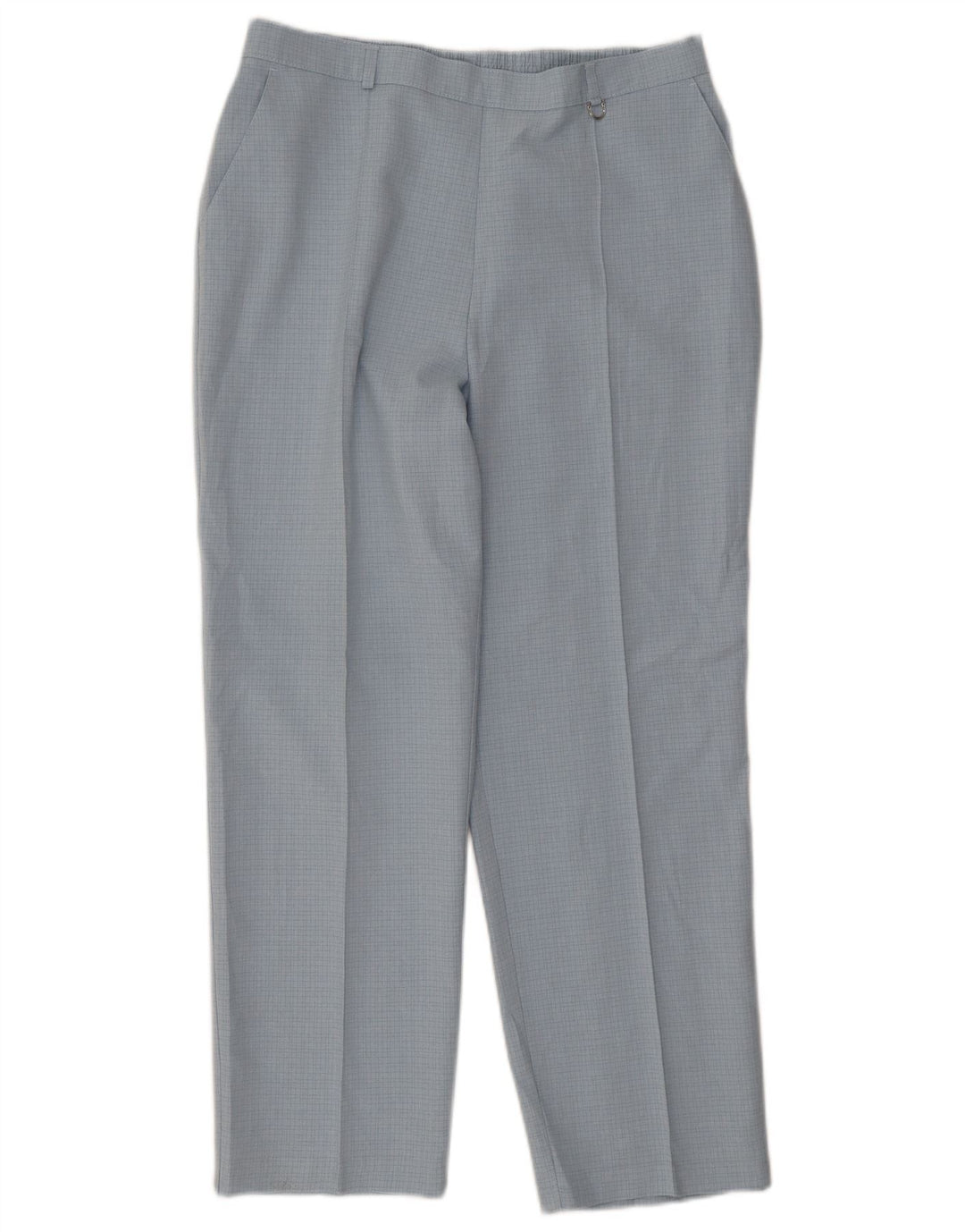 Damskie spodnie Chino Marks & Spencer UK 16 Large W32 L26 w niebieską kratkę
