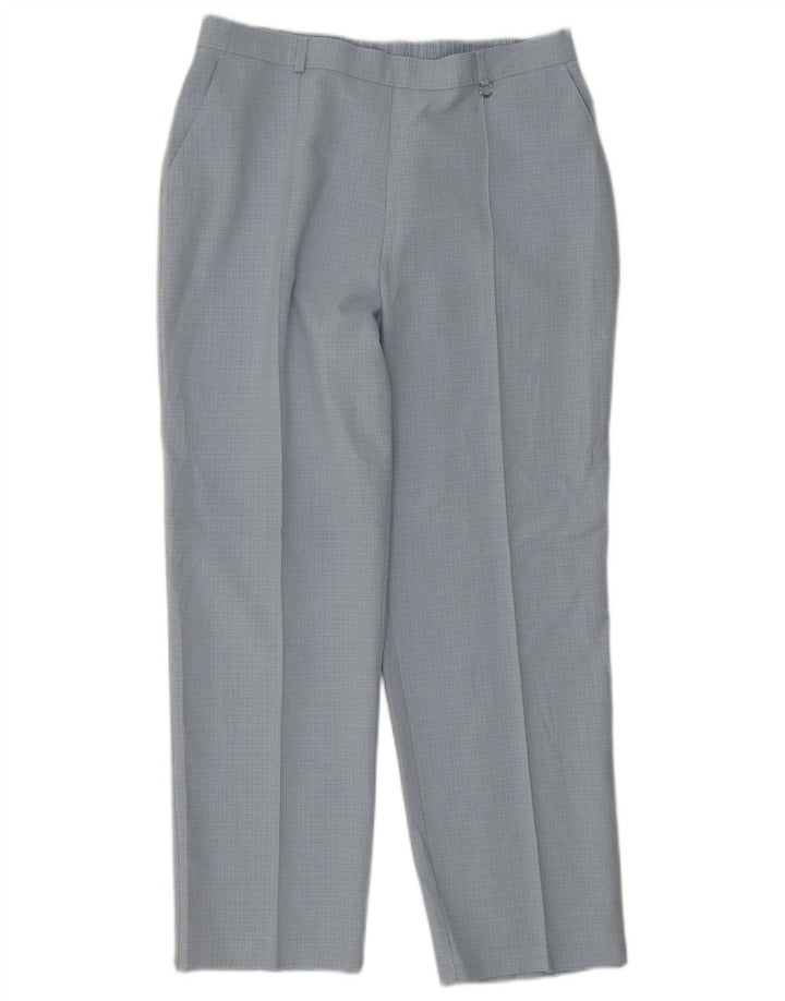 Damskie spodnie Chino Marks & Spencer UK 16 Large W32 L26 w niebieską kratkę
