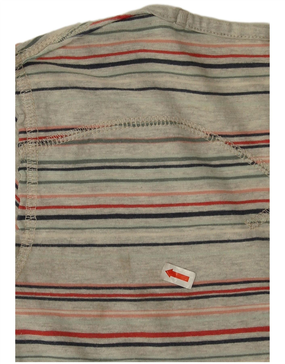 Damski top Levi's z długim rękawem, UK 10, małe, wielokolorowe paski