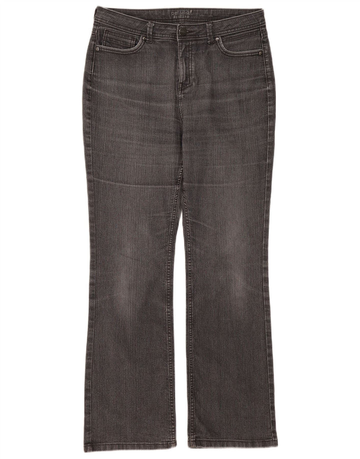 Marks & Spencer Damskie jeansy Bootcut UK 14 Large W32 L30 Szara bawełna