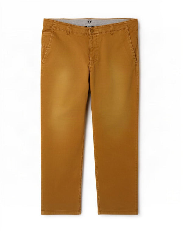 Męskie proste spodnie casual Dickies W38 L29 Beżowa bawełna