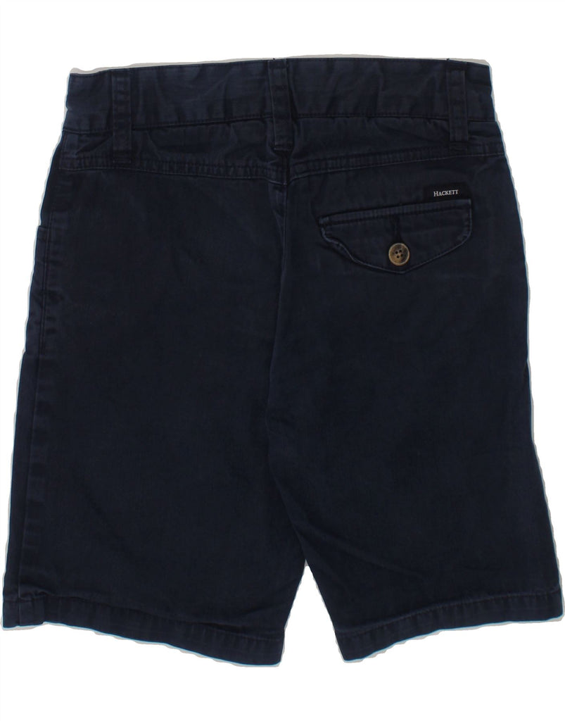 HACKETT Boys Graphic Casual Shorts 7-8 Years W23  Navy Blue Cotton Vintage Hackett and Second-Hand Hackett from Messina Hembry 