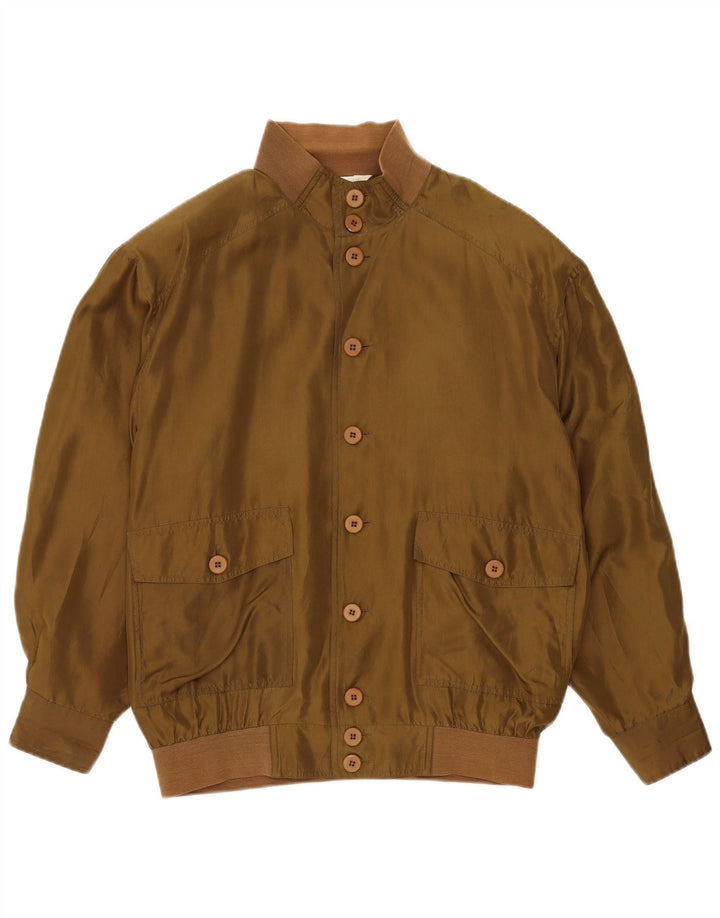 Męska kurtka bomberka Coocoon o luźnym kroju UK 36 Small Khaki Silk