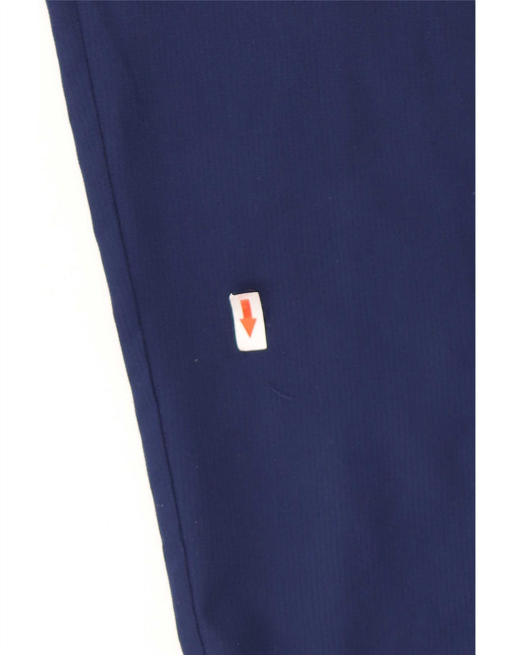 Męskie spodnie dresowe Adidas Climalite XL, granatowe, poliestrowe
