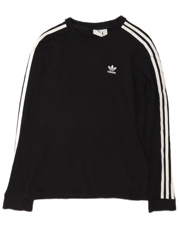 Damska koszulka Adidas z długim rękawem UK 8, mała czarna