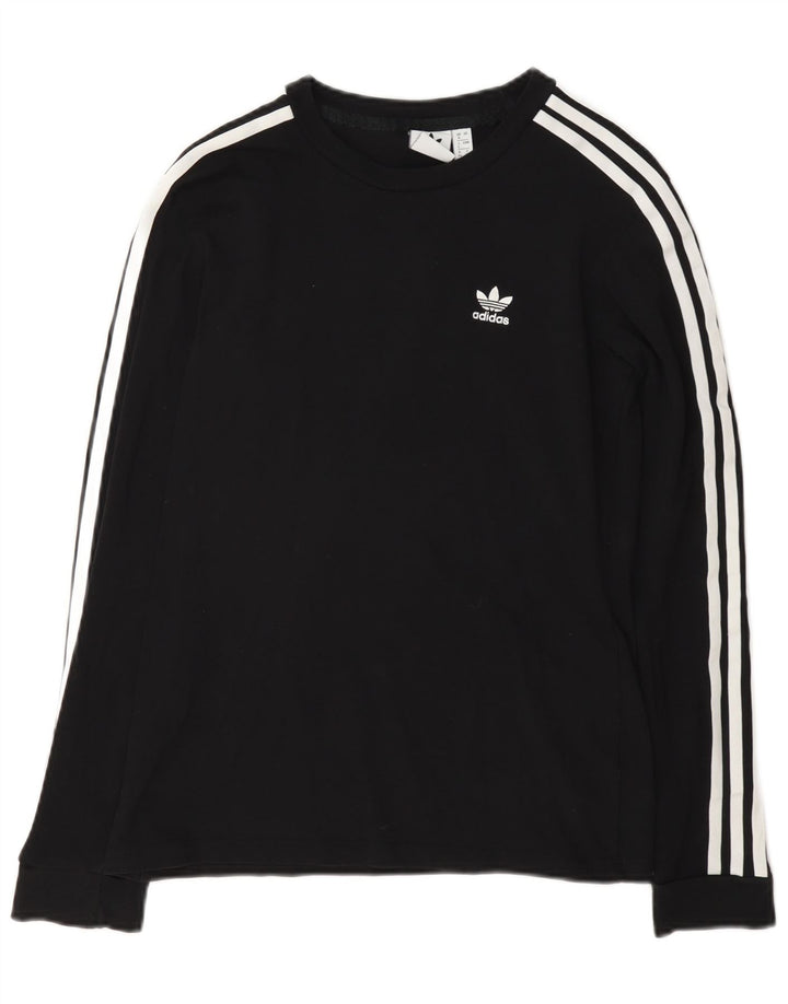 Damska koszulka Adidas z długim rękawem UK 8, mała czarna