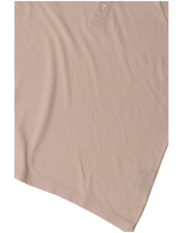 Męska koszulka polo Kappa, średnia biała bawełna