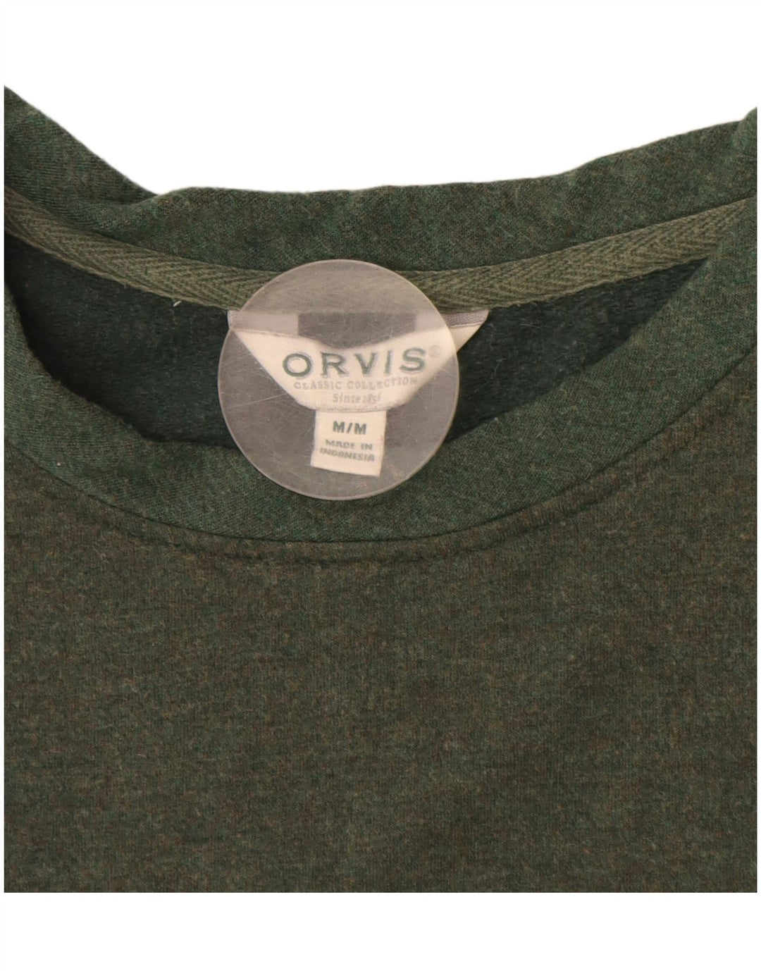 Męska bluza Orvis Sweter Medium Green Modal