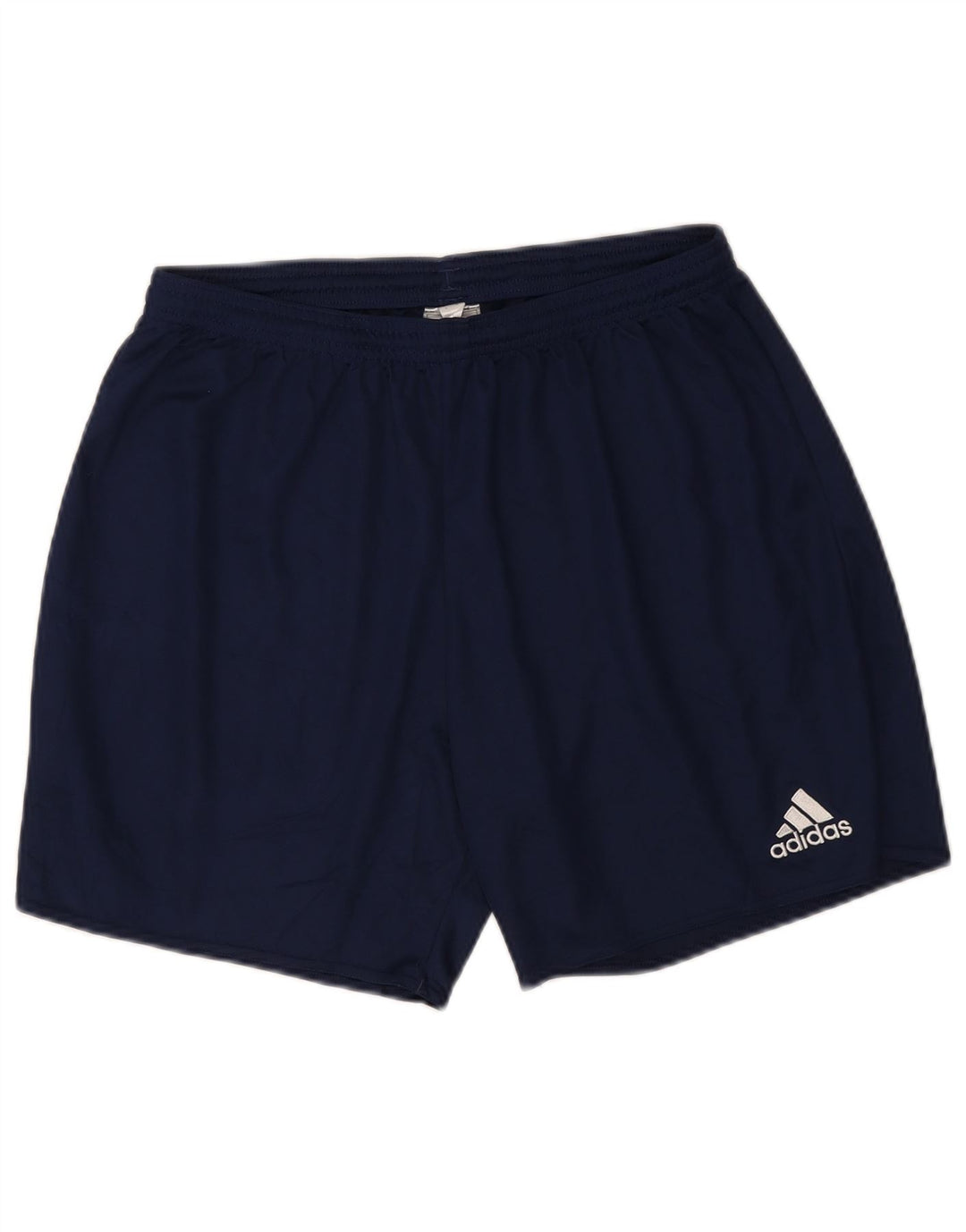 Damskie spodenki sportowe Adidas Aeroready UK 14, duże, granatowe, poliestrowe