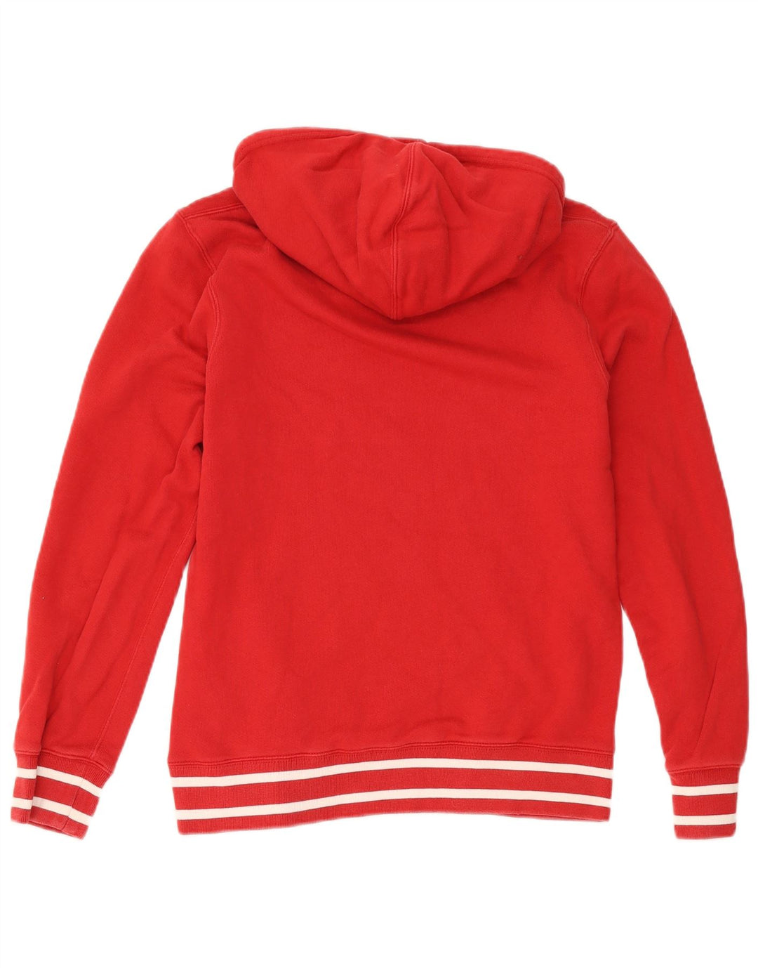 Męski sweter z kapturem i grafiką Levi's, bawełniany, w kolorze średniej czerwieni