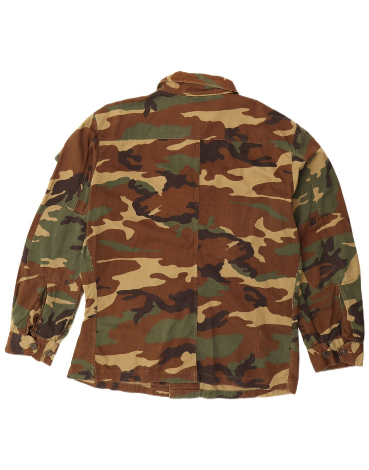 Męska kurtka wojskowa VINTAGE IT 56 3XL Khaki, bawełniana w kamuflażu