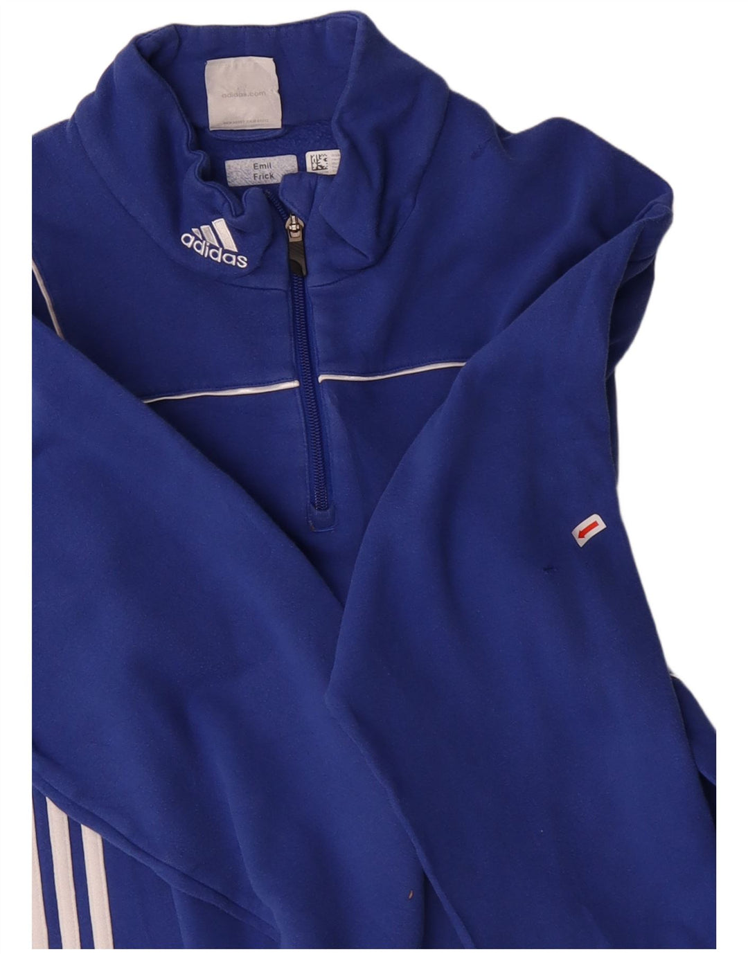 Męska bluza ADIDAS z zamkiem błyskawicznym, UK 48/50 XL, niebieska
