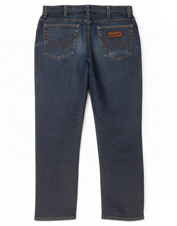 Męskie jeansy Wrangler Texas Stretch Straight W34 L30 Niebieskie, bawełniane