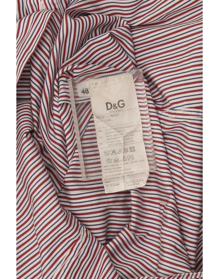 Koszula męska Dolce & Gabbana IT 48 Średnia, wielokolorowa bawełna w paski