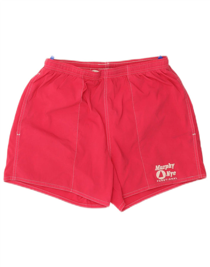 Męskie spodenki kąpielowe Murphy & Nye, duże, różowe, poliamidowe