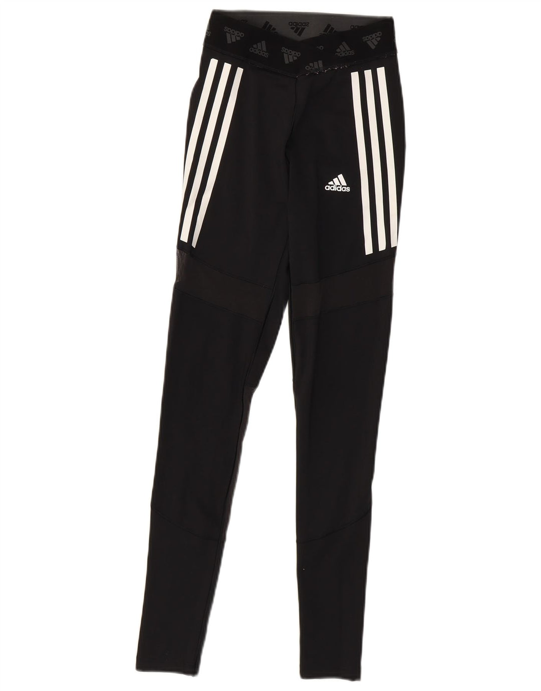 Damskie legginsy Adidas Graphic UK 4/6 XS Czarny poliester