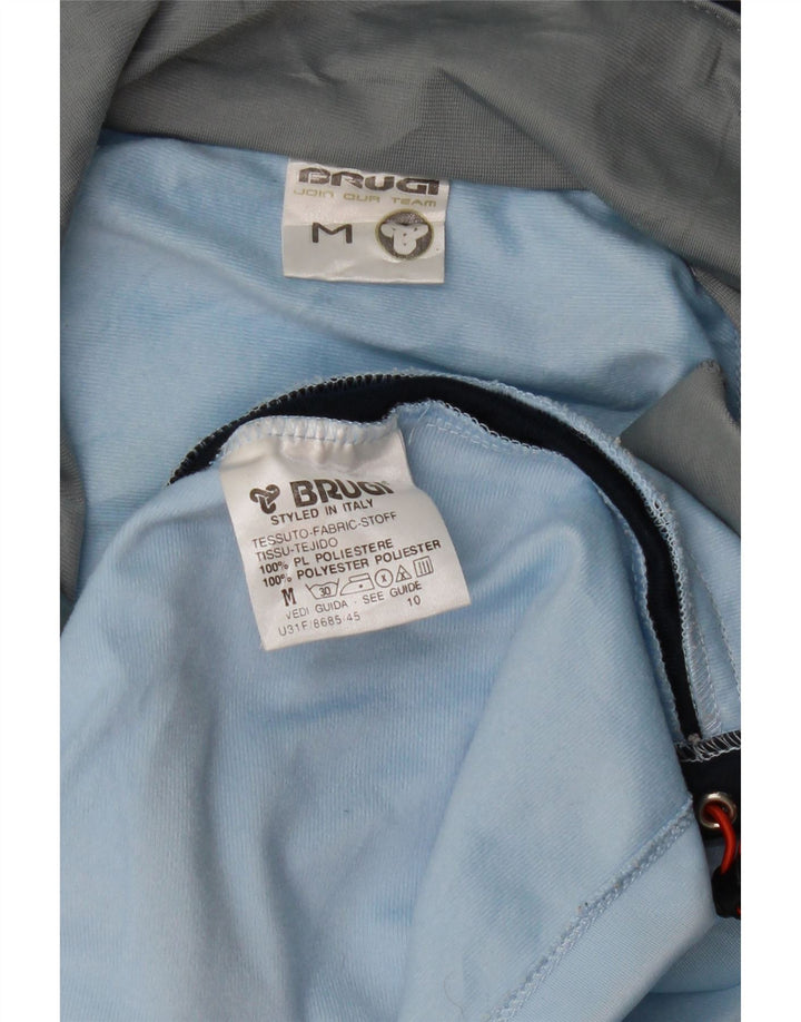 BRUGI Męska kurtka dresowa Top z poliestru w kolorze średnioniebieskim