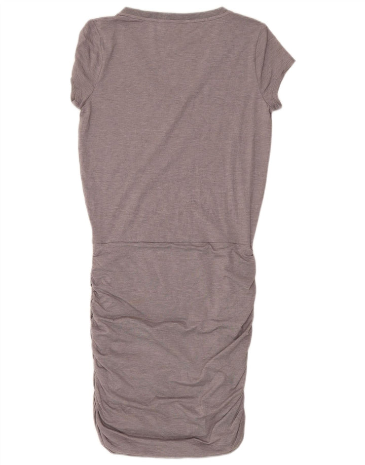 Damska sukienka oversize Athleta z obniżoną talią, UK 6 XS, szary poliester